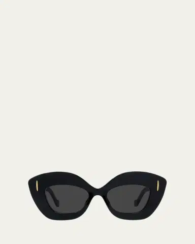 Loewe Anagram Acetate Butterfly Sunglasses | Thumbnail 5 Loewe Anagram Acetate Butterfly Sunglasses | Thumbnail 5