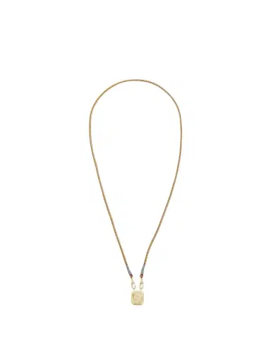 Marie Lichtenberg 18k Yellow Gold Pendant Wrap Cord Necklace | Thumbnail 1