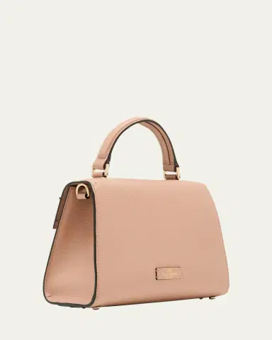 Valentino Garavani VSLING Small Rhinestone Leather Top-Handle Bag | Thumbnail 4