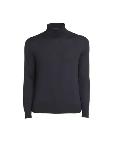 Zegna Men's Casheta Cashmere-Silk Turtleneck Sweater | Thumbnail 1