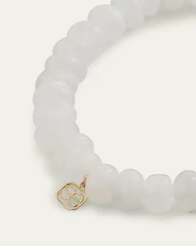 Sydney Evan 14K Yellow Gold Marquis Diamond Flower Charm Bracelet | Thumbnail 8