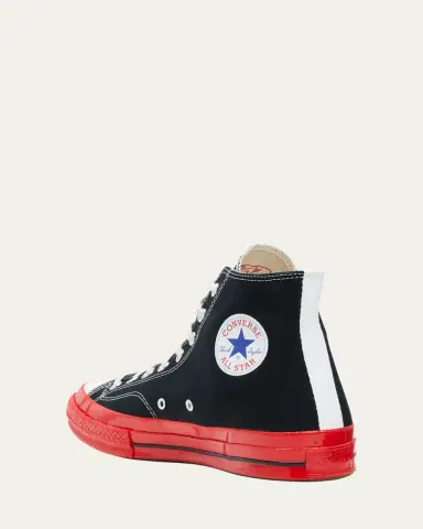 CDG Play x Converse Red Sole Canvas High-Top Sneakers | Thumbnail 9 CDG Play x Converse Red Sole Canvas High-Top Sneakers | Thumbnail 9