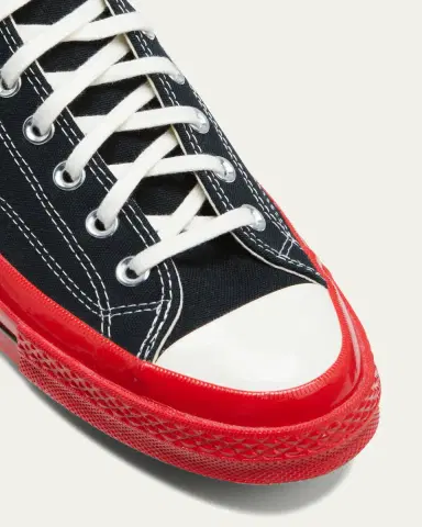 CDG Play x Converse Red Sole Canvas High-Top Sneakers | Thumbnail 10 CDG Play x Converse Red Sole Canvas High-Top Sneakers | Thumbnail 10