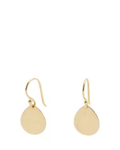 Ippolita 18K Classico Crinkle Hammered Teardrop Earrings, S | Thumbnail 1