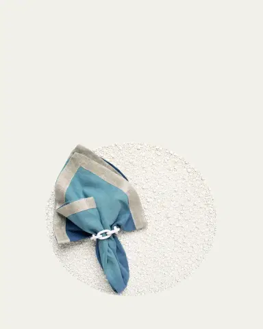 Kim Seybert Enamel Chain Link Napkin Ring | Thumbnail 3
