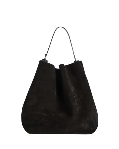 TOTEME Belted Tote Bag in Suede | Thumbnail 1