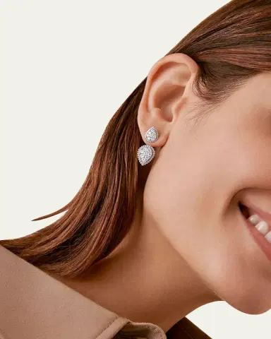 Boucheron Serpent Boheme Diamond Earring in White Gold, Single | Thumbnail 2 Boucheron Serpent Boheme Diamond Earring in White Gold, Single | Thumbnail 2