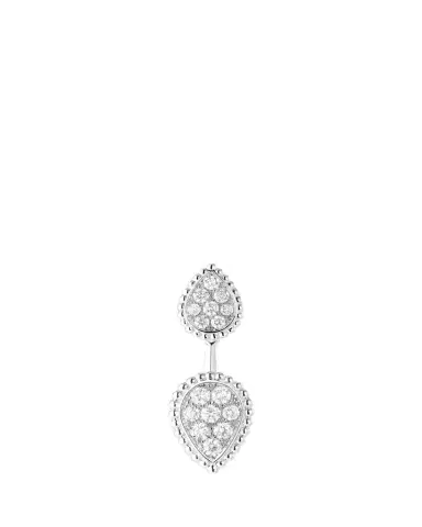 Boucheron Serpent Boheme Diamond Earring in White Gold, Single | Thumbnail 1 Boucheron Serpent Boheme Diamond Earring in White Gold, Single | Thumbnail 1