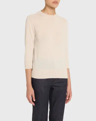 Loro Piana Girocollo Manica Neo Piuma Cashmere Sweater | Thumbnail 3