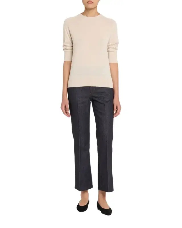 Girocollo Manica Neo Piuma Cashmere Sweater