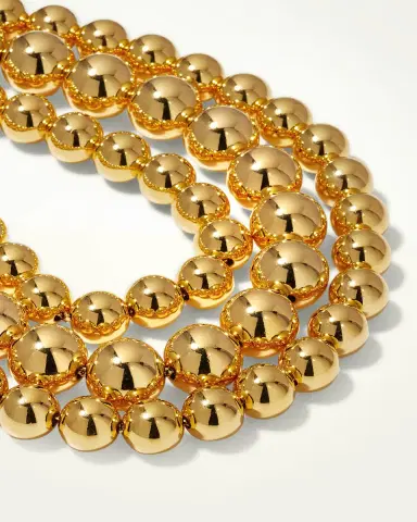 ben-amun Gold Pearl Layered Necklace | Thumbnail 2