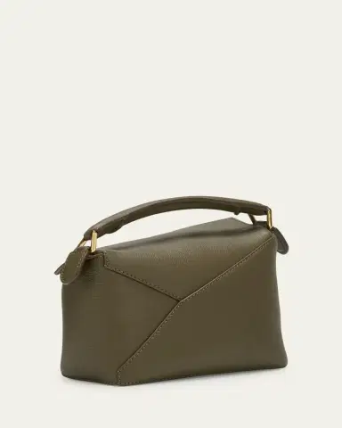 Loewe x Paula's Ibiza Puzzle Edge Mini Top-Handle Bag in Leather | Thumbnail 3 Loewe x Paula's Ibiza Puzzle Edge Mini Top-Handle Bag in Leather | Thumbnail 3