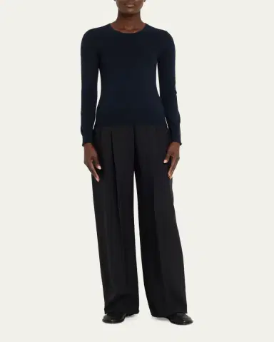 Loro Piana Long-Sleeve Cashmere Sweater | Thumbnail 6