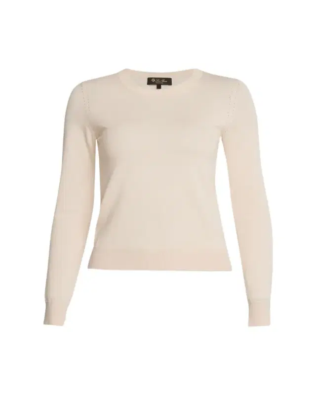 Loro Piana Long-Sleeve Cashmere Sweater
