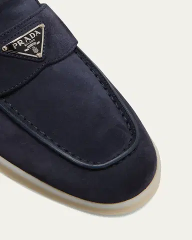 Prada Saint Tropez Suede Loafers | Thumbnail 23