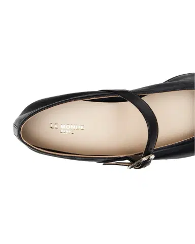 Le Monde Béryl Leather Mary Jane Ballerina Flats | Thumbnail 1