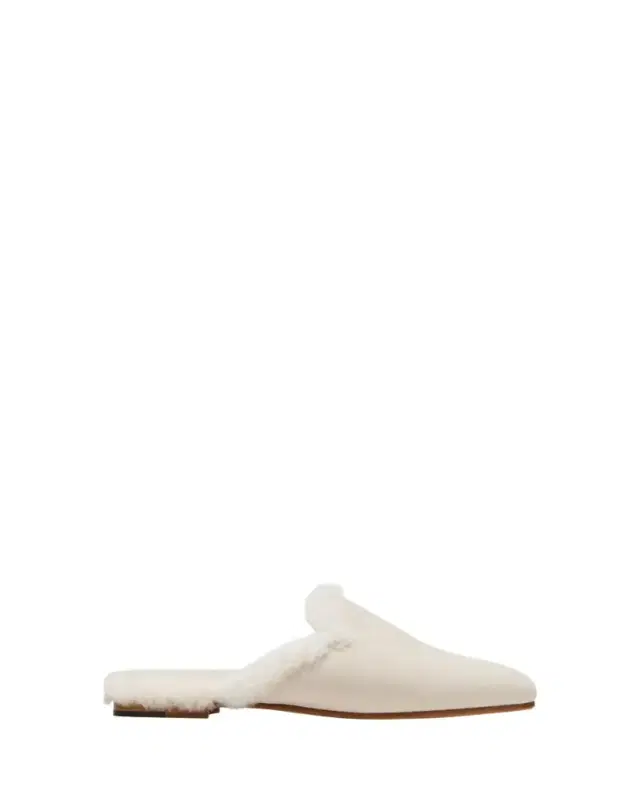 Mariamu Suede Shearling Slipper Mules