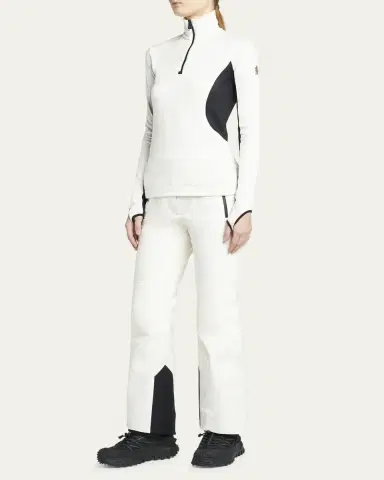 Moncler Grenoble Colorblock Quarter-Zip Sweatshirt | Thumbnail 2 Moncler Grenoble Colorblock Quarter-Zip Sweatshirt | Thumbnail 2