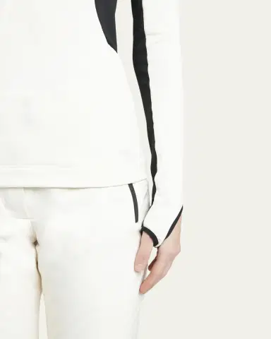 Moncler Grenoble Colorblock Quarter-Zip Sweatshirt | Thumbnail 5 Moncler Grenoble Colorblock Quarter-Zip Sweatshirt | Thumbnail 5