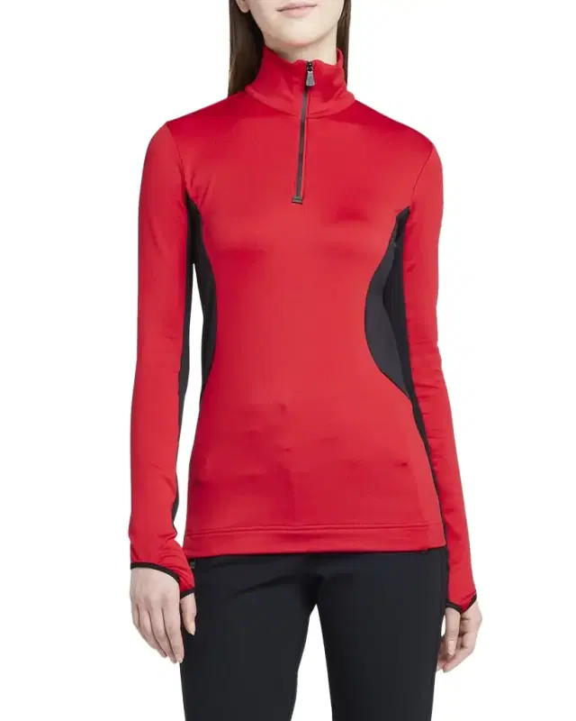 Moncler Grenoble Colorblock Quarter-Zip Sweatshirt