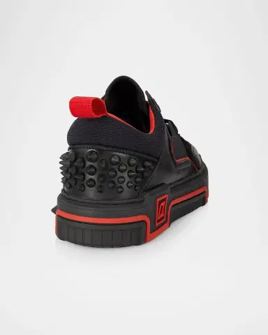 Christian Louboutin Men's Astroloubi Spikes Fashion Sneakers | Thumbnail 11