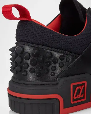 Christian Louboutin Men's Astroloubi Spikes Fashion Sneakers | Thumbnail 15