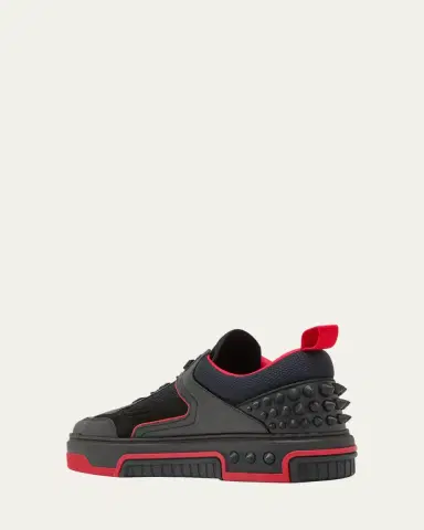 Christian Louboutin Men's Astroloubi Spikes Fashion Sneakers | Thumbnail 4
