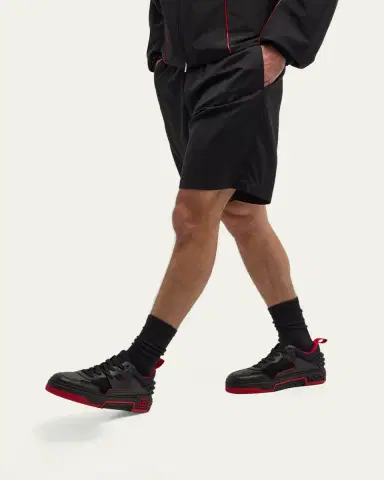 Christian Louboutin Men's Astroloubi Spikes Fashion Sneakers | Thumbnail 6