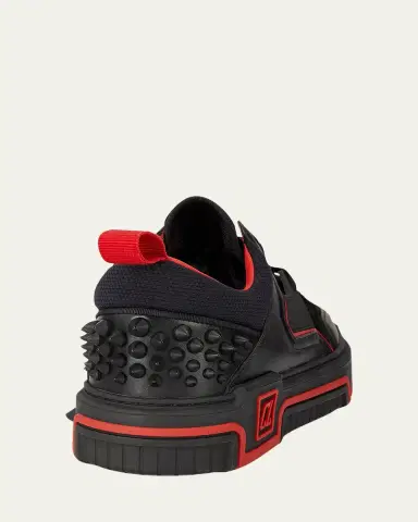Christian Louboutin Men's Astroloubi Spikes Fashion Sneakers | Thumbnail 8