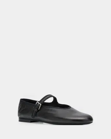 THE ROW Boheme Leather Mary Jane Ballerina Flats | Thumbnail 2