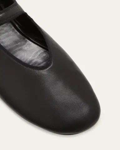 THE ROW Boheme Leather Mary Jane Ballerina Flats | Thumbnail 11