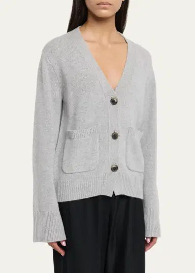 Lisa Yang Danni Cashmere V-Neck Cardigan | Thumbnail 4