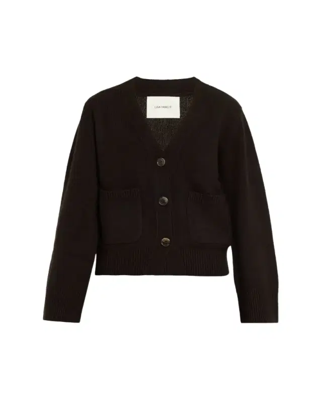 Lisa Yang Danni Cashmere V-Neck Cardigan