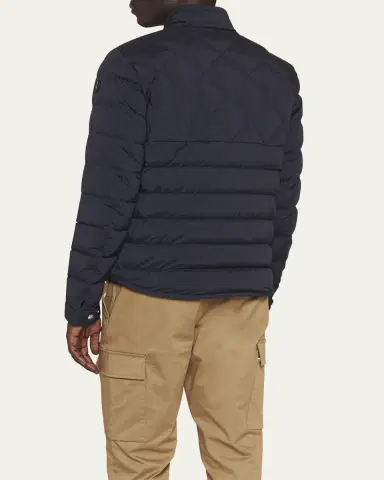 Moncler Men's Choquart Down Biker Jacket | Thumbnail 3 Moncler Men's Choquart Down Biker Jacket | Thumbnail 3