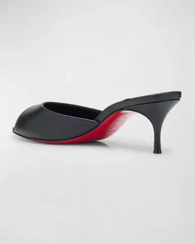 Christian Louboutin Me Dolly Red Sole Mule Sandals | Thumbnail 3