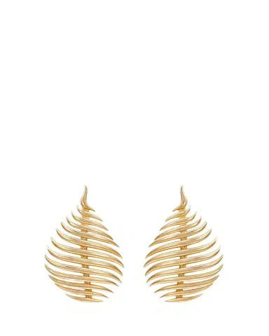 Fernando Jorge 18K Yellow Gold Flame Medium Earrings | Thumbnail 1