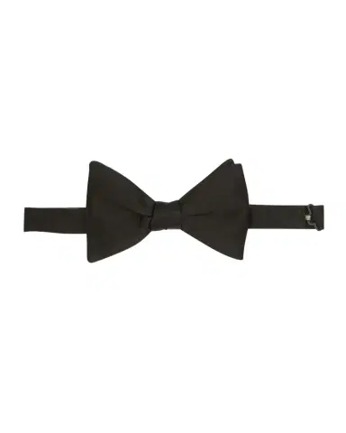 Zegna Men's Pre-Tied Silk Bow Tie | Thumbnail 1