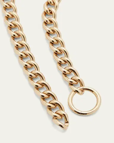Pomellato 18K Rose Gold Catene Circle Clasp Necklace | Thumbnail 4