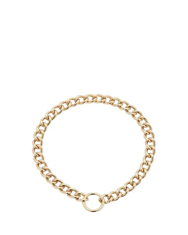 Pomellato 18K Rose Gold Catene Circle Clasp Necklace
