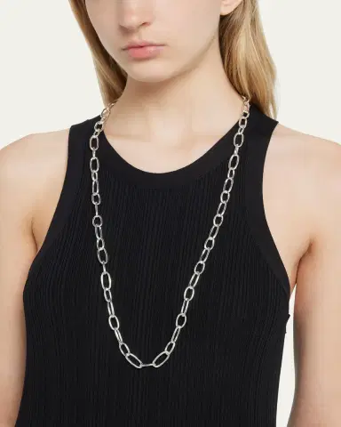 Ippolita 925 Classico Faceted Oval Link Necklace | Thumbnail 2
