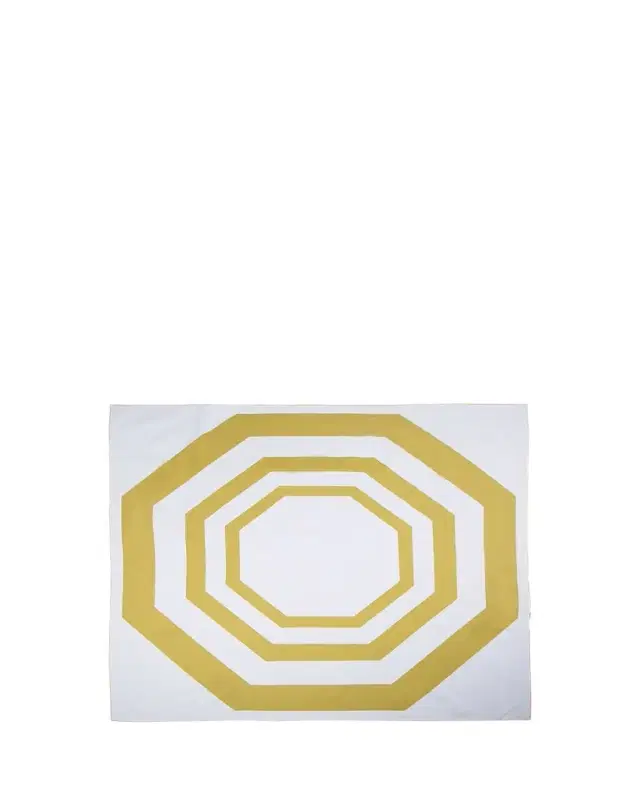 The Lino Essential Yellow Tablecloth, 71" Square
