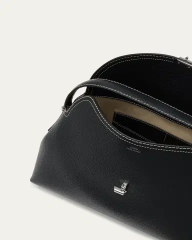 TOTEME T-Lock Top Handle Bag in Pebble Grain Leather | Thumbnail 4 TOTEME T-Lock Top Handle Bag in Pebble Grain Leather | Thumbnail 4