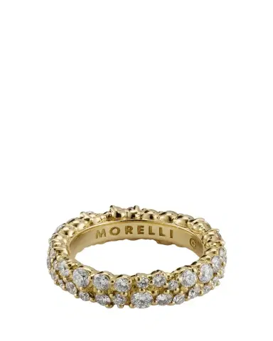 Paul Morelli 6mm Confetti Diamond Band Ring in 18K Gold, Size 6.5 | Thumbnail 1