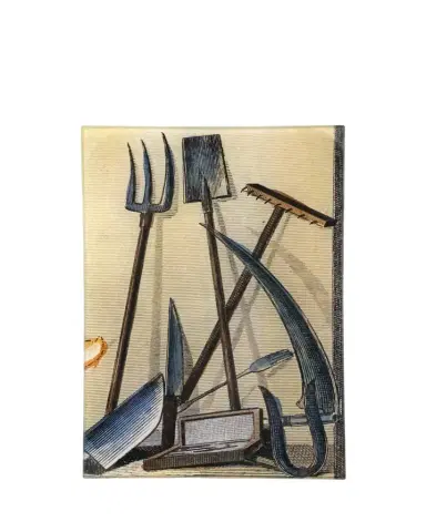 John Derian Farm Tools Rectangular Tray, 6" x 9" | Thumbnail 1