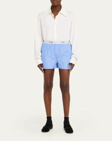 Hommegirls Classic Stripe Boxer Shorts | Thumbnail 2