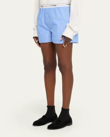 Hommegirls Classic Stripe Boxer Shorts | Thumbnail 4