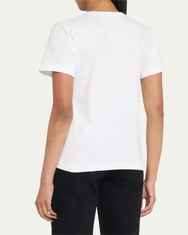 CDG Play Heart Eyes Logo Short-Sleeve T-Shirt | Thumbnail 3 CDG Play Heart Eyes Logo Short-Sleeve T-Shirt | Thumbnail 3