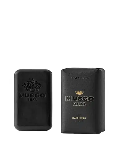 Claus Porto Musgo Real Mini Soap Bar Black Edition, 1.8 oz | Thumbnail 1