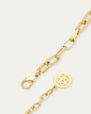 ben-amun 24K Gold Plated Chain Link L | Thumbnail 4 ben-amun 24K Gold Plated Chain Link L | Thumbnail 4