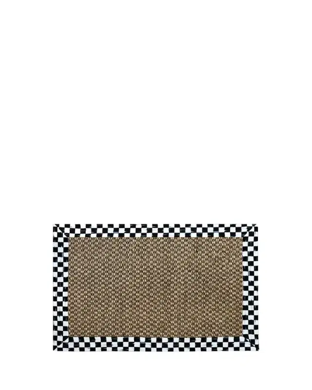 Chunky Sisal Rug Courtly Check, 2x3